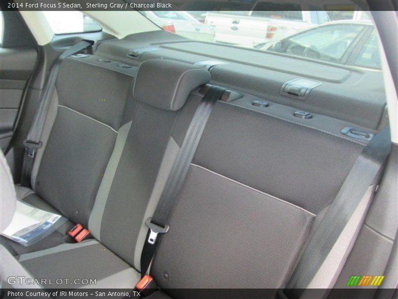 Sterling Gray / Charcoal Black 2014 Ford Focus S Sedan