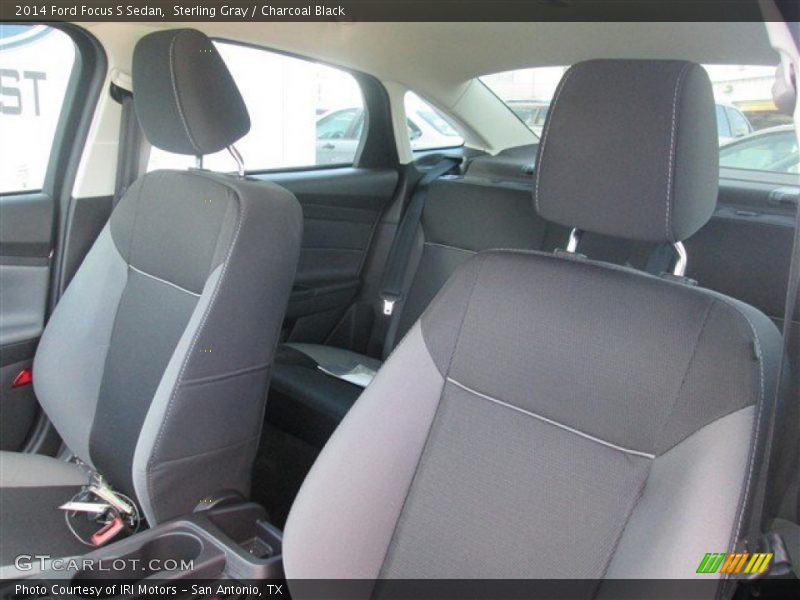 Sterling Gray / Charcoal Black 2014 Ford Focus S Sedan