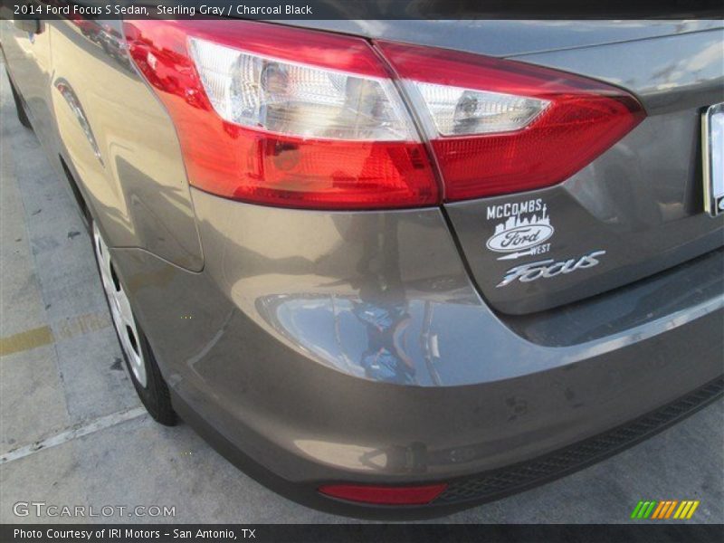 Sterling Gray / Charcoal Black 2014 Ford Focus S Sedan