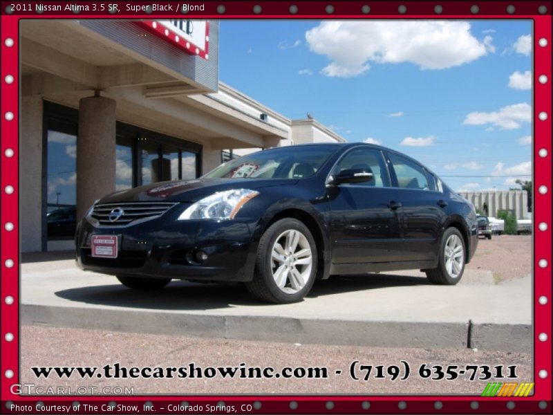 Super Black / Blond 2011 Nissan Altima 3.5 SR