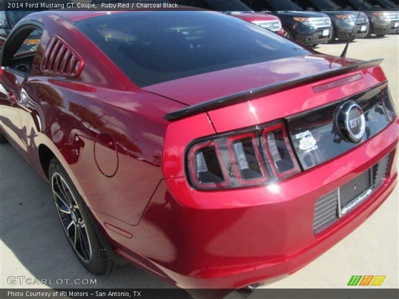 Ruby Red / Charcoal Black 2014 Ford Mustang GT Coupe