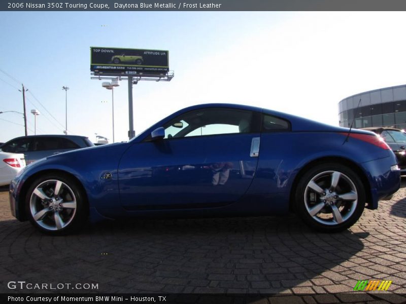 Daytona Blue Metallic / Frost Leather 2006 Nissan 350Z Touring Coupe
