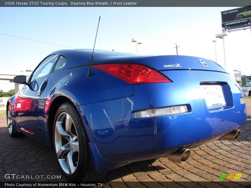 Daytona Blue Metallic / Frost Leather 2006 Nissan 350Z Touring Coupe