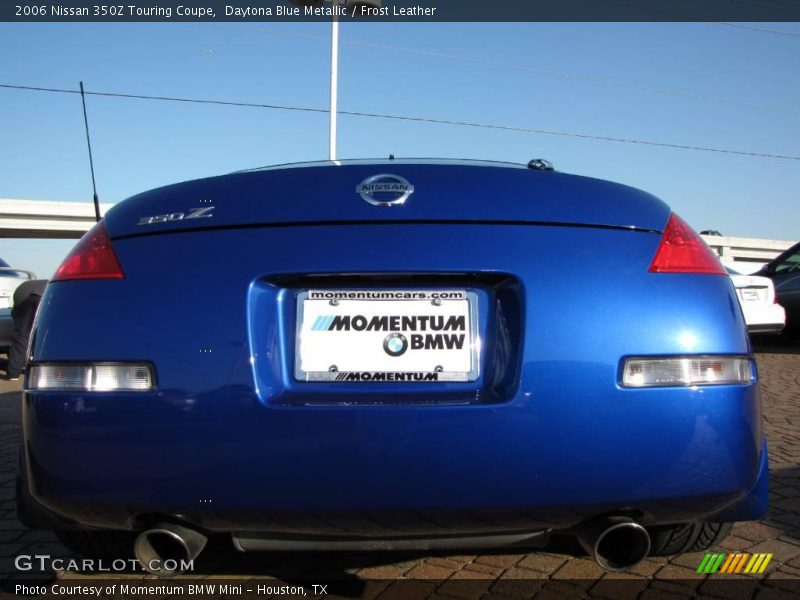 Daytona Blue Metallic / Frost Leather 2006 Nissan 350Z Touring Coupe