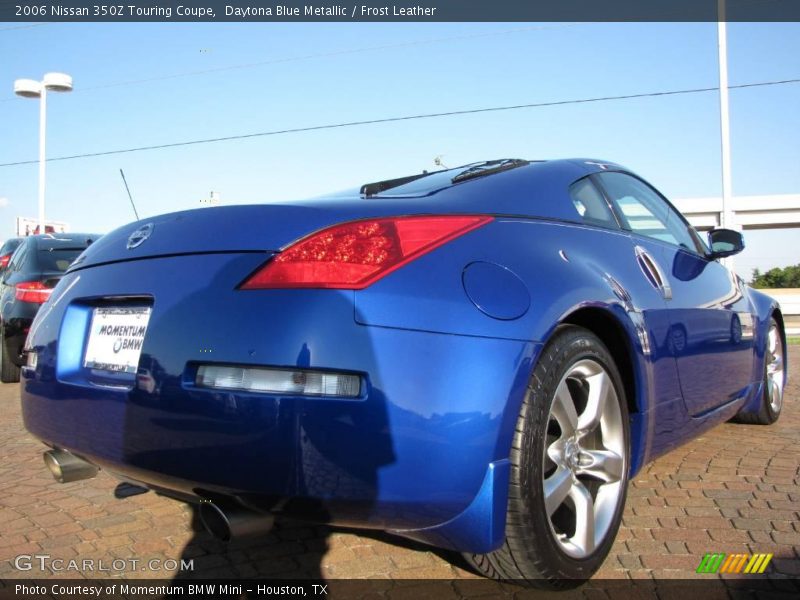 Daytona Blue Metallic / Frost Leather 2006 Nissan 350Z Touring Coupe