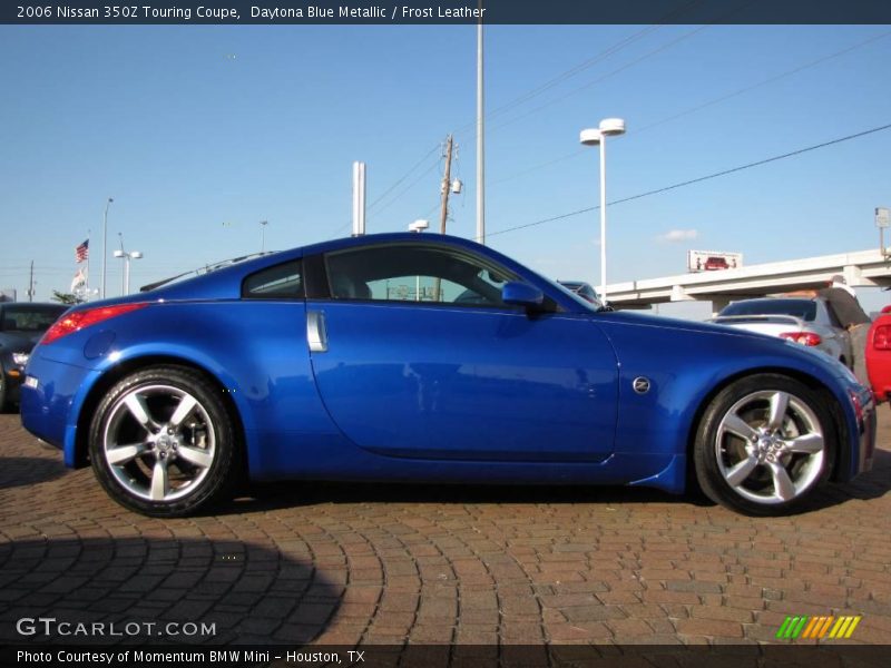 Daytona Blue Metallic / Frost Leather 2006 Nissan 350Z Touring Coupe