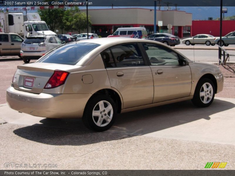 Golden Cashmere / Tan 2007 Saturn ION 2 Sedan