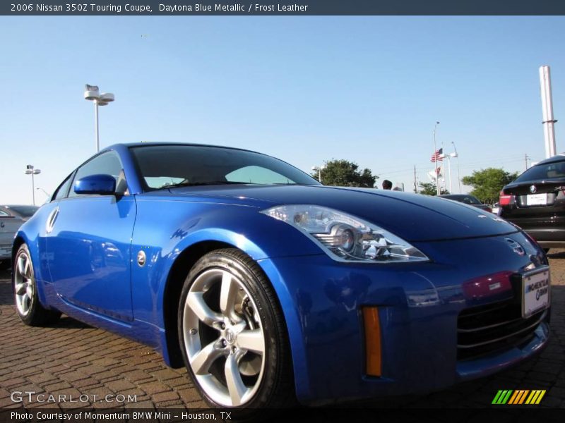 Daytona Blue Metallic / Frost Leather 2006 Nissan 350Z Touring Coupe