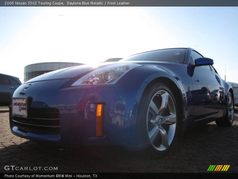Daytona Blue Metallic / Frost Leather 2006 Nissan 350Z Touring Coupe