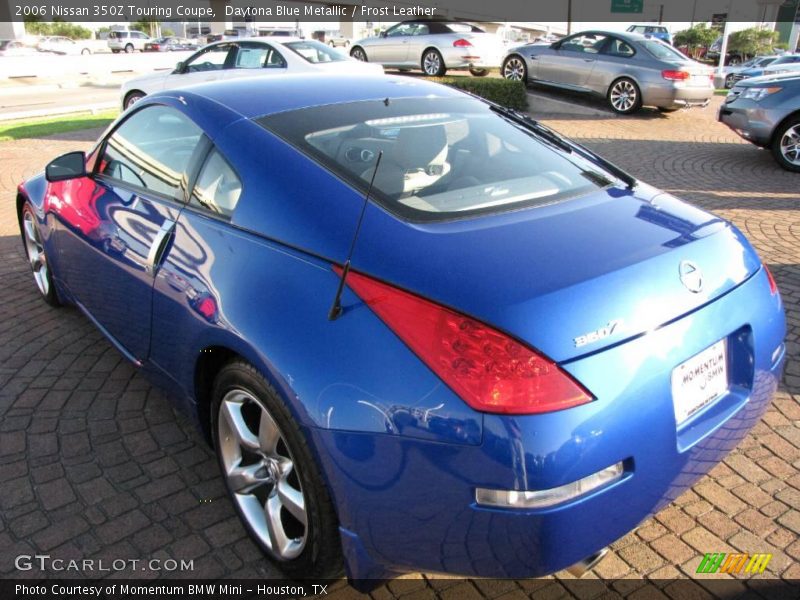 Daytona Blue Metallic / Frost Leather 2006 Nissan 350Z Touring Coupe