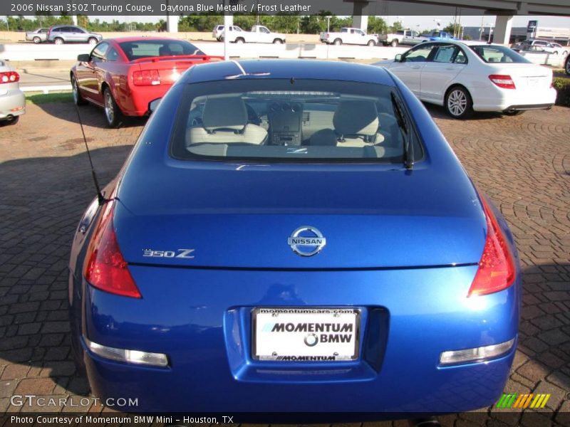 Daytona Blue Metallic / Frost Leather 2006 Nissan 350Z Touring Coupe