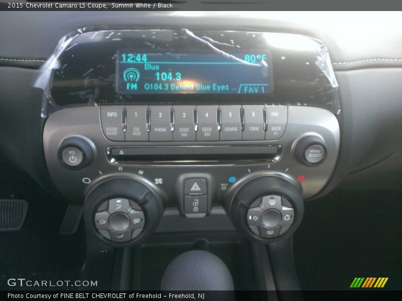Summit White / Black 2015 Chevrolet Camaro LS Coupe