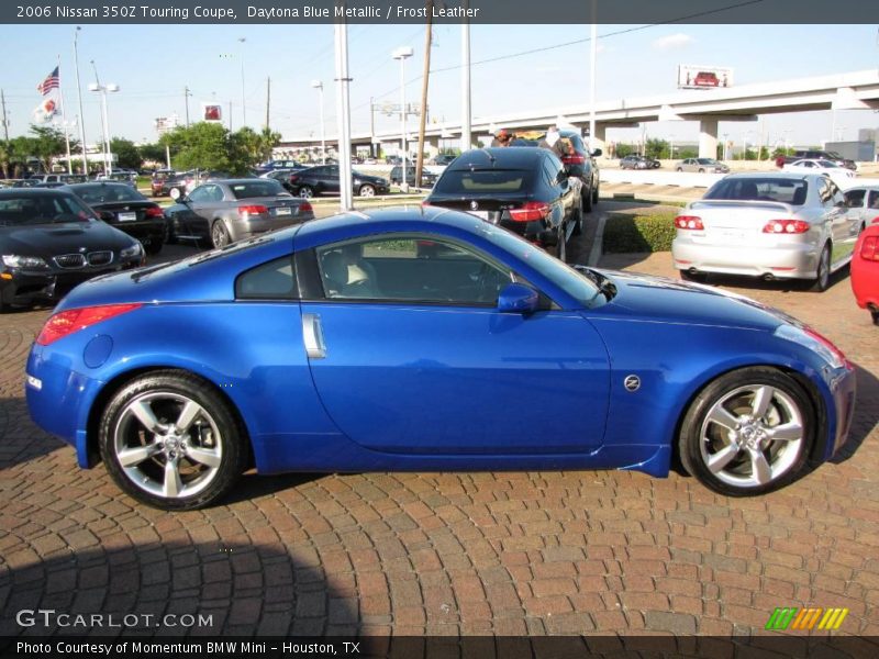 Daytona Blue Metallic / Frost Leather 2006 Nissan 350Z Touring Coupe