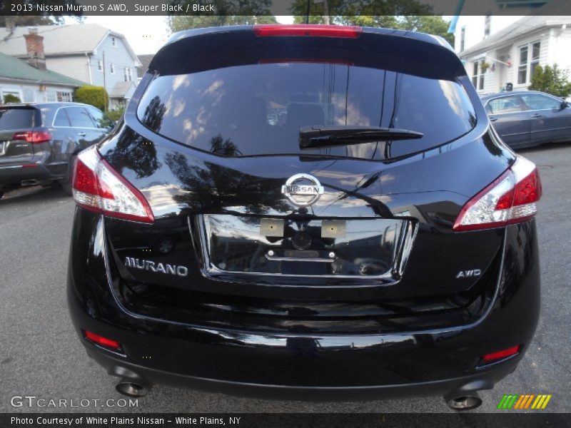 Super Black / Black 2013 Nissan Murano S AWD