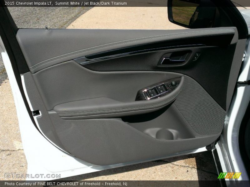 Summit White / Jet Black/Dark Titanium 2015 Chevrolet Impala LT
