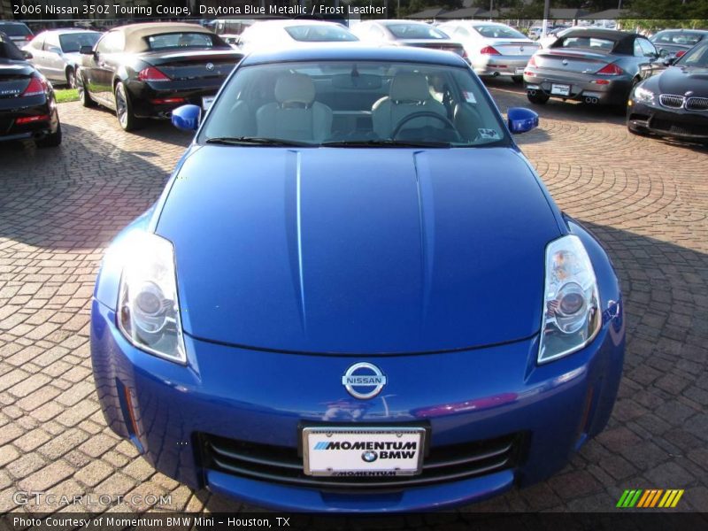 Daytona Blue Metallic / Frost Leather 2006 Nissan 350Z Touring Coupe