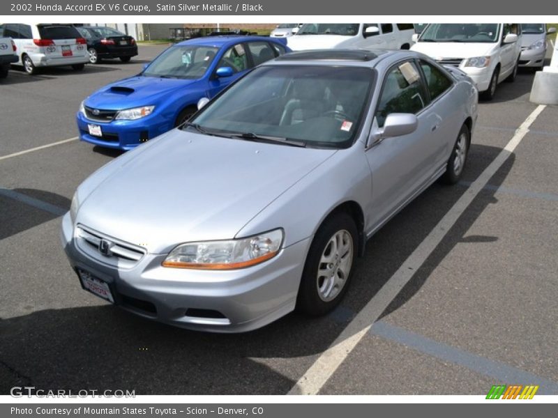 Front 3/4 View of 2002 Accord EX V6 Coupe