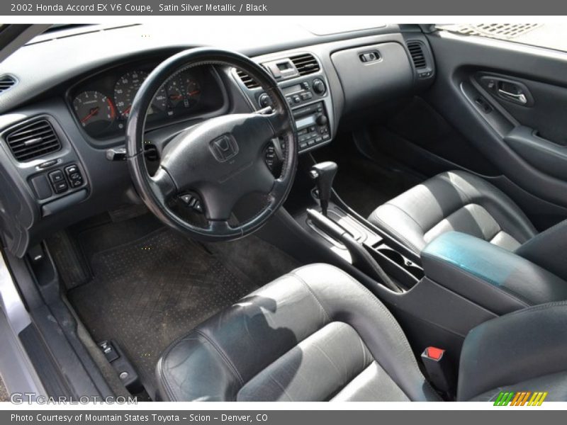  2002 Accord EX V6 Coupe Black Interior
