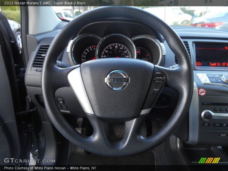 Super Black / Black 2013 Nissan Murano S AWD