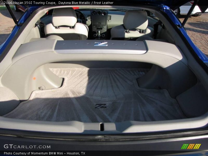 Daytona Blue Metallic / Frost Leather 2006 Nissan 350Z Touring Coupe