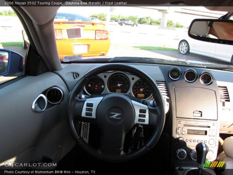 Daytona Blue Metallic / Frost Leather 2006 Nissan 350Z Touring Coupe