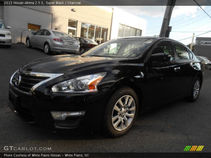Super Black / Charcoal 2013 Nissan Altima 2.5 S