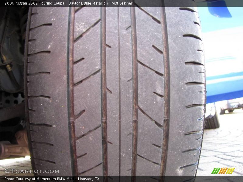 Daytona Blue Metallic / Frost Leather 2006 Nissan 350Z Touring Coupe