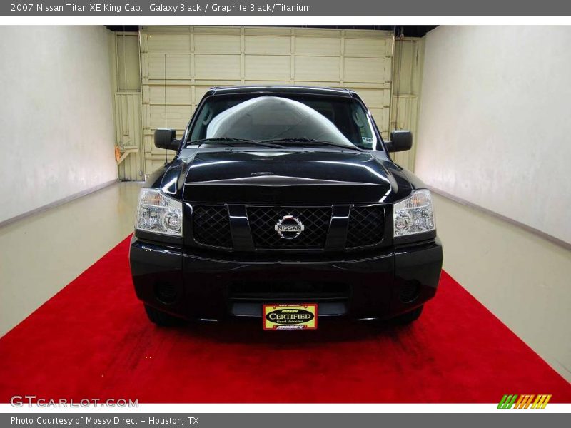 Galaxy Black / Graphite Black/Titanium 2007 Nissan Titan XE King Cab