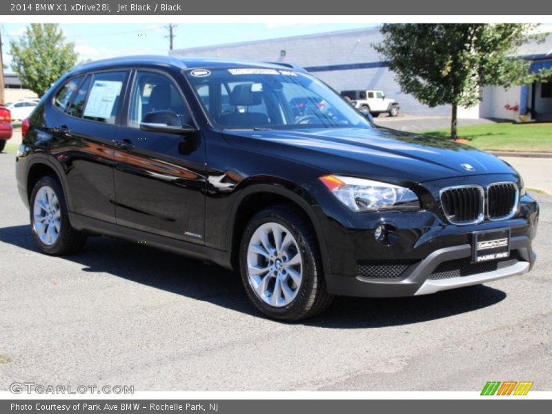 Jet Black / Black 2014 BMW X1 xDrive28i
