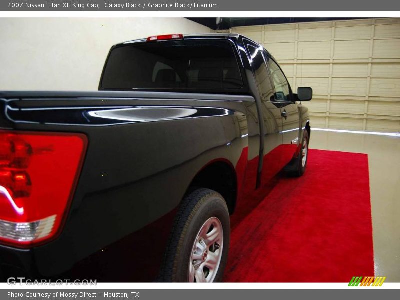 Galaxy Black / Graphite Black/Titanium 2007 Nissan Titan XE King Cab