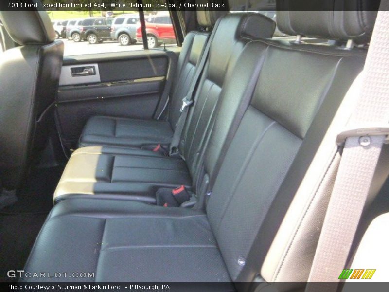 White Platinum Tri-Coat / Charcoal Black 2013 Ford Expedition Limited 4x4