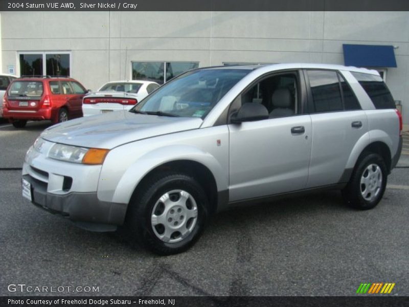 Silver Nickel / Gray 2004 Saturn VUE AWD