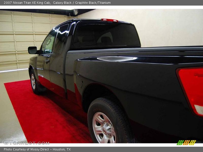 Galaxy Black / Graphite Black/Titanium 2007 Nissan Titan XE King Cab