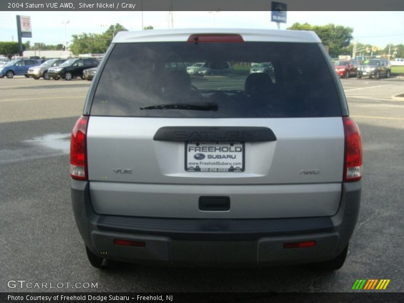 Silver Nickel / Gray 2004 Saturn VUE AWD