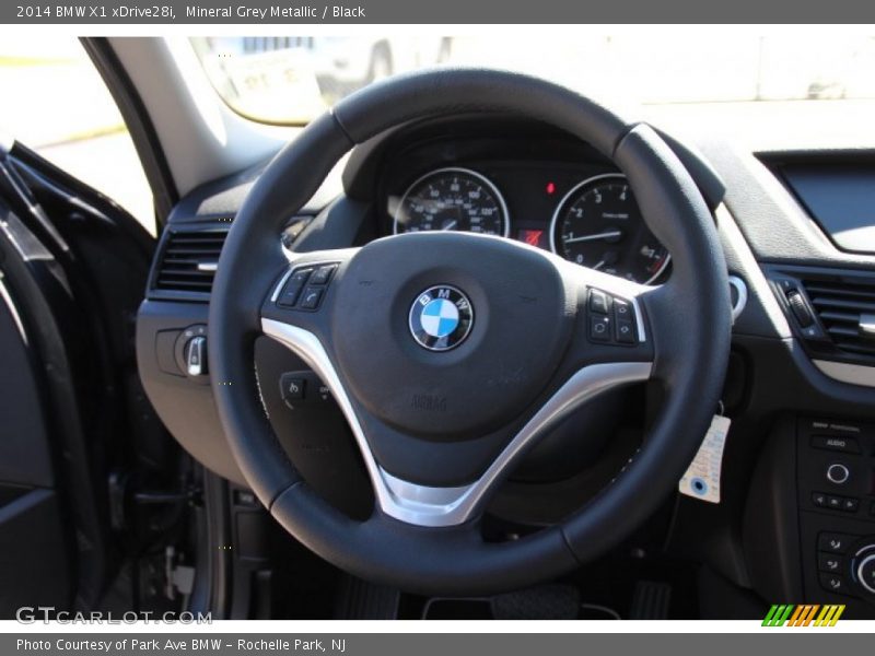 Mineral Grey Metallic / Black 2014 BMW X1 xDrive28i