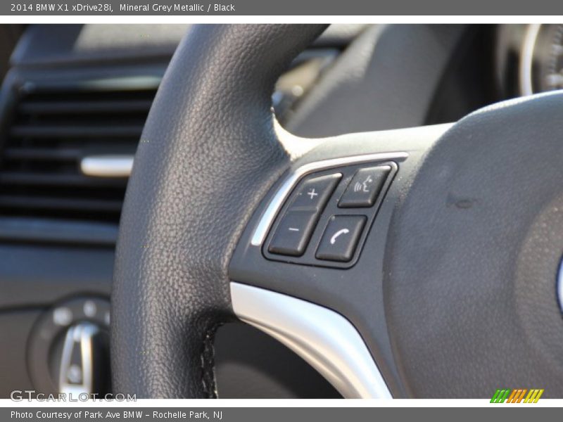 Mineral Grey Metallic / Black 2014 BMW X1 xDrive28i