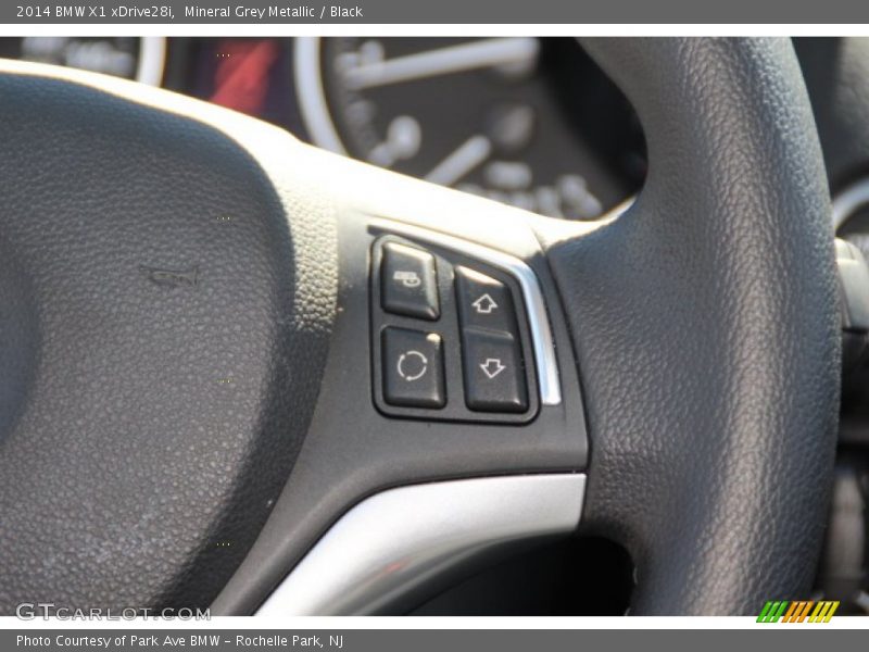 Mineral Grey Metallic / Black 2014 BMW X1 xDrive28i