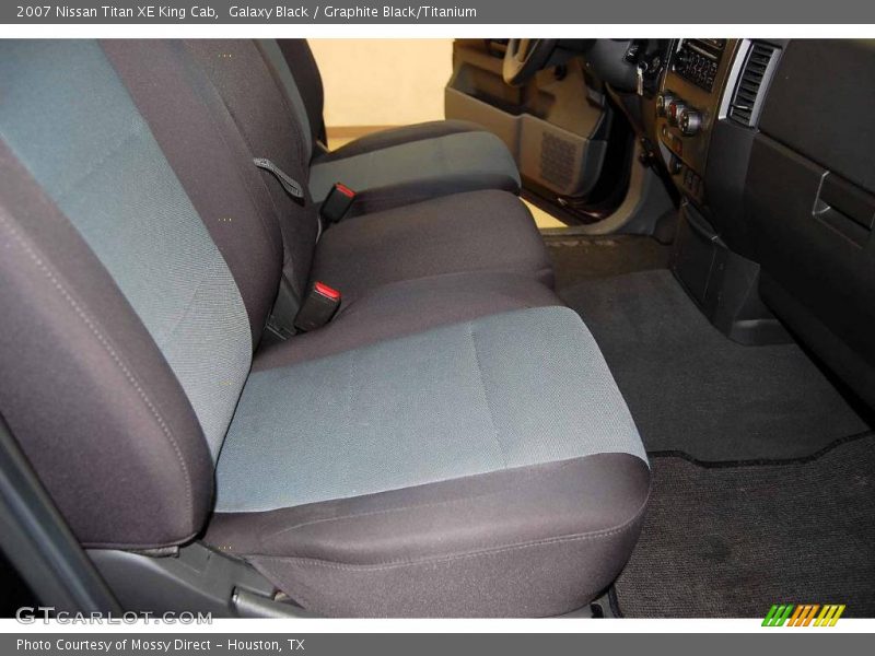 Galaxy Black / Graphite Black/Titanium 2007 Nissan Titan XE King Cab