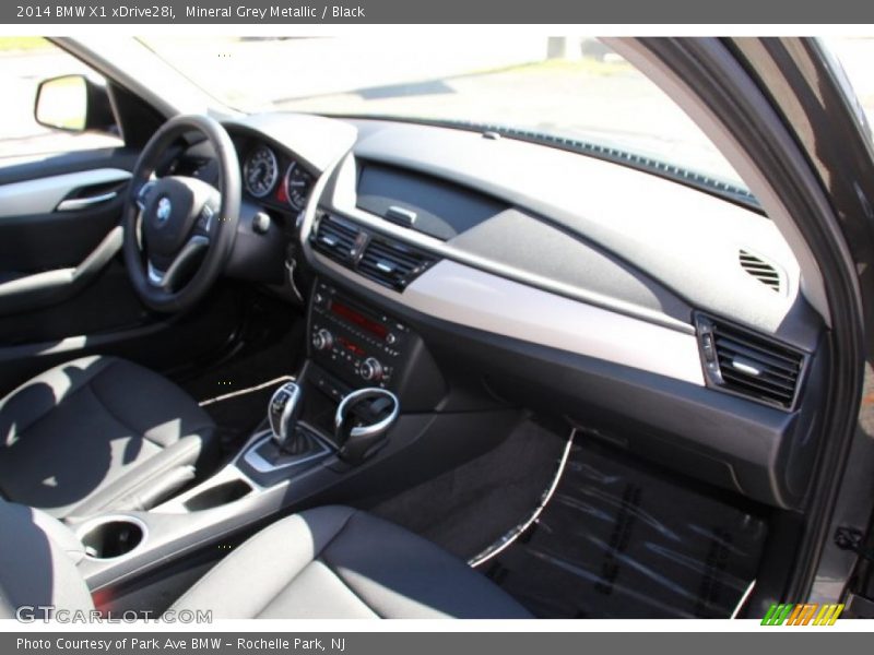 Mineral Grey Metallic / Black 2014 BMW X1 xDrive28i