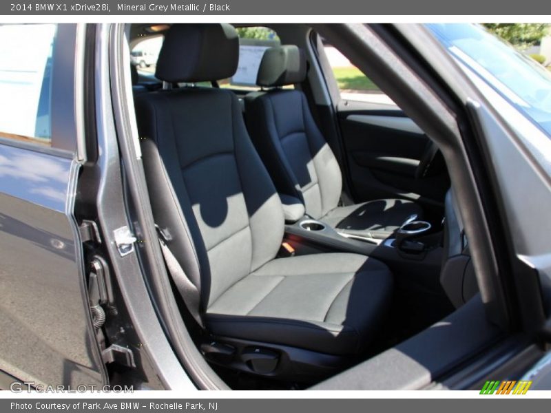 Mineral Grey Metallic / Black 2014 BMW X1 xDrive28i