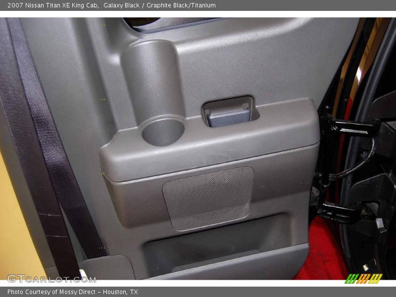 Galaxy Black / Graphite Black/Titanium 2007 Nissan Titan XE King Cab