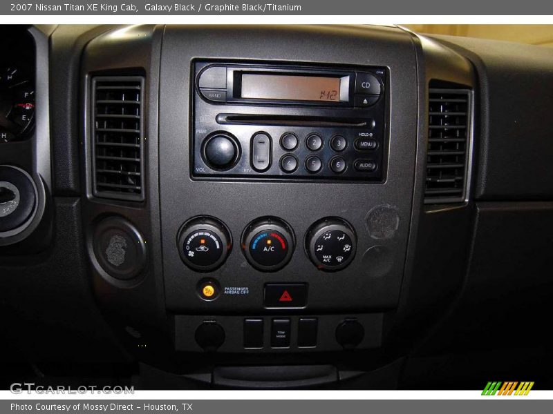 Galaxy Black / Graphite Black/Titanium 2007 Nissan Titan XE King Cab