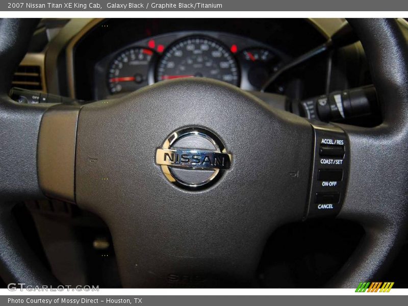 Galaxy Black / Graphite Black/Titanium 2007 Nissan Titan XE King Cab