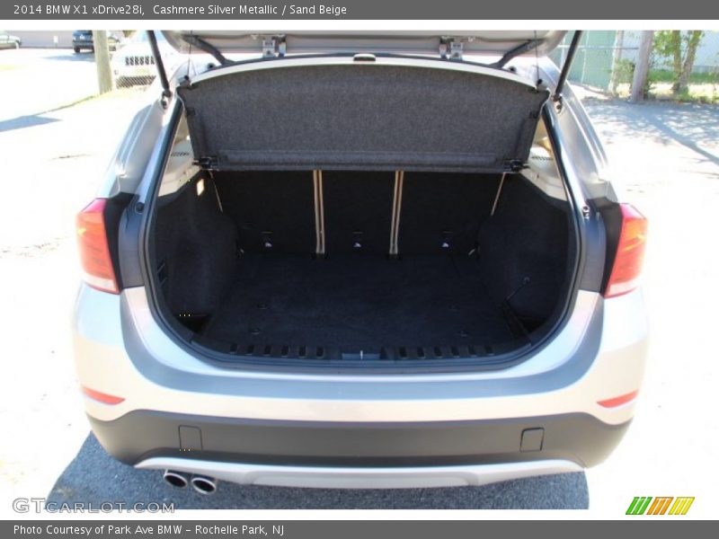Cashmere Silver Metallic / Sand Beige 2014 BMW X1 xDrive28i