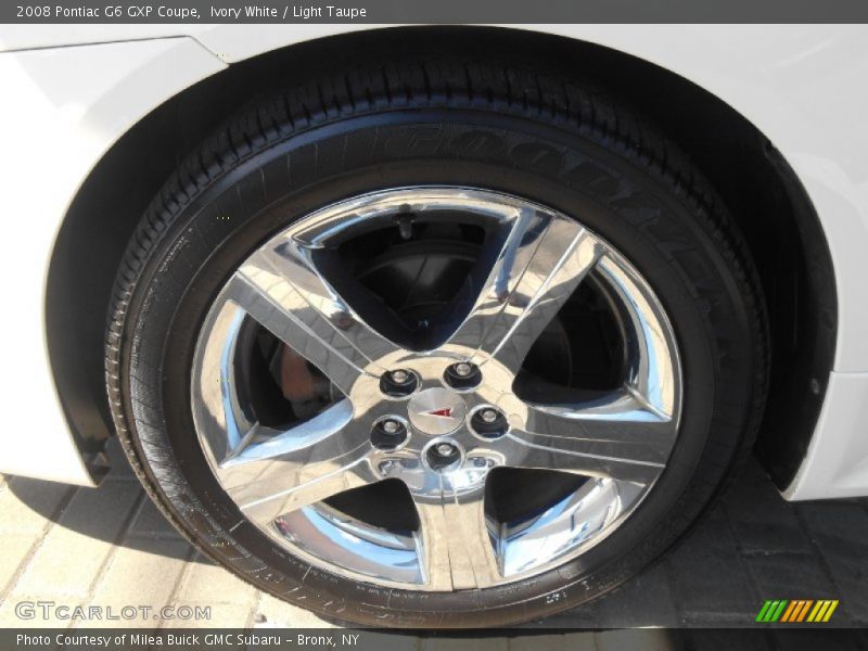 Ivory White / Light Taupe 2008 Pontiac G6 GXP Coupe