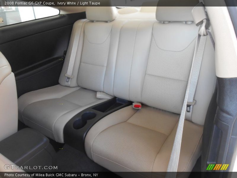 Ivory White / Light Taupe 2008 Pontiac G6 GXP Coupe