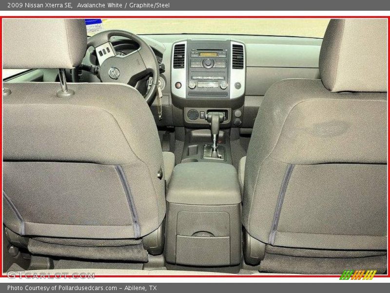 Avalanche White / Graphite/Steel 2009 Nissan Xterra SE