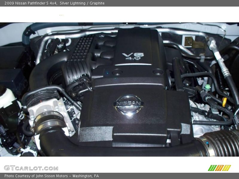 Silver Lightning / Graphite 2009 Nissan Pathfinder S 4x4