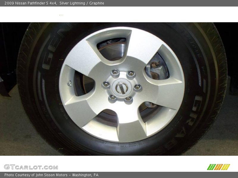 Silver Lightning / Graphite 2009 Nissan Pathfinder S 4x4