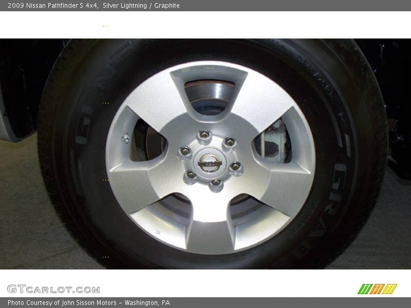 Silver Lightning / Graphite 2009 Nissan Pathfinder S 4x4